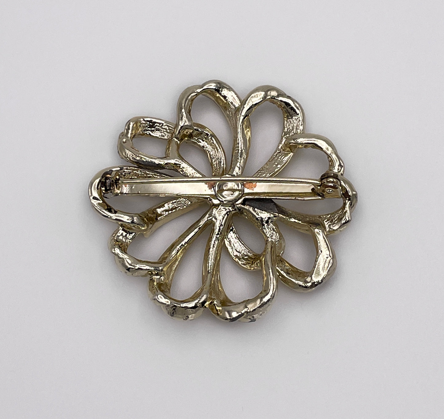 Knotted Flower Brooch