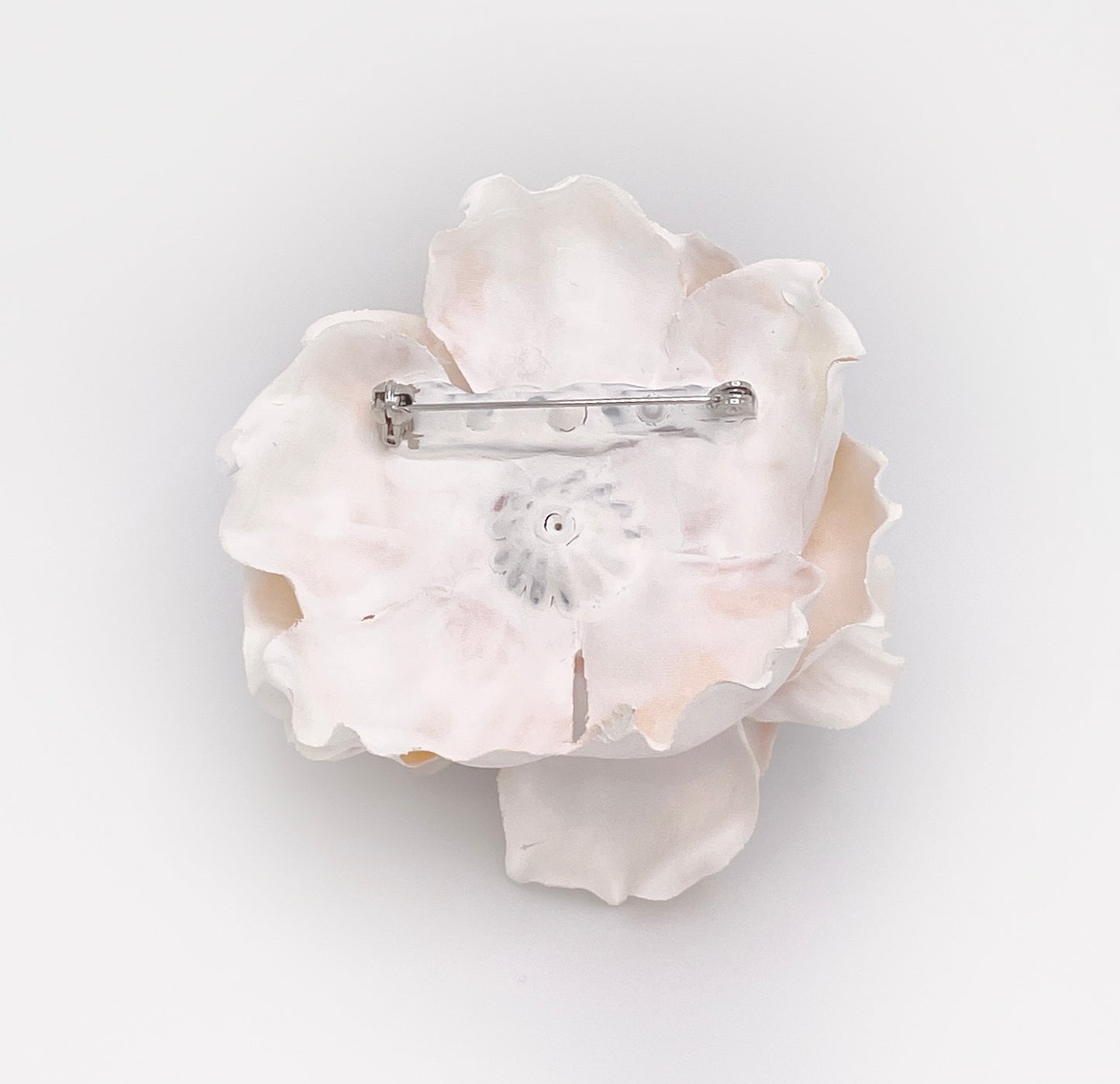 Dipped Flower with Jewel Brooch