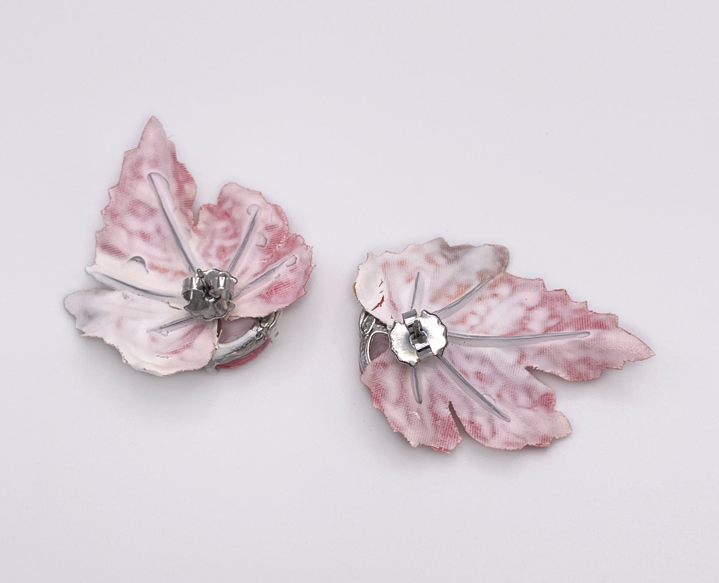 Dipped Leaf Earrings