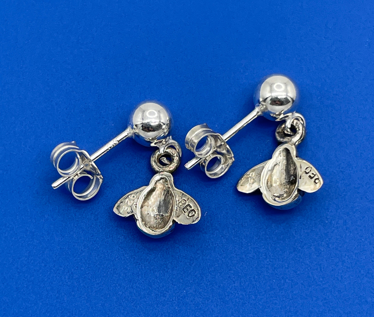 Bees Ball Post Earring Set